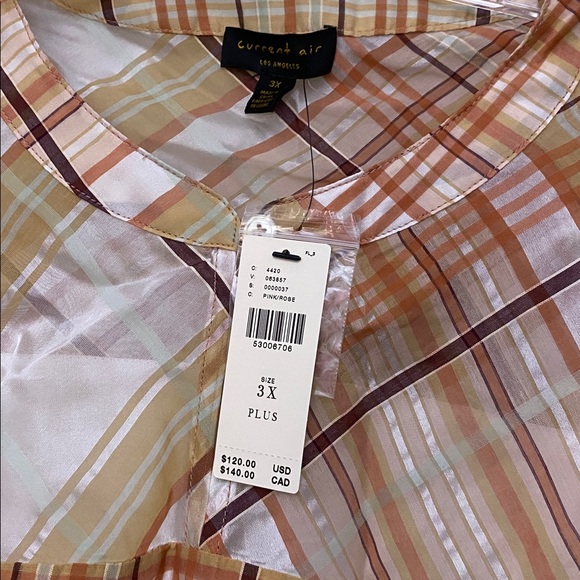 Anthroplogie Polly Ruffled Peasant Blouse 3x new with tag - Picture 7 of 10